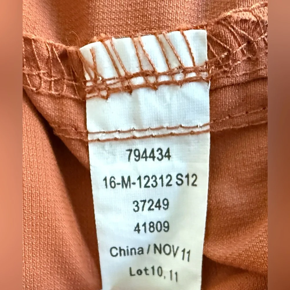 🏞️ REI Co-op Men’s Short-Sleeve Nylon Ventilated Hiking Shirt – Rust Orange (M) - Picture 15 of 15